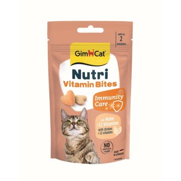 GIMCAT Nutri Vitamin Bites - cat treats - 40g GIMCAT Nutri Vitamin Bites - cat treats - 40g