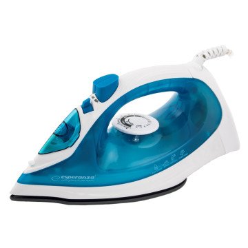 Esperanza EHI002 iron Steam iron Ceramic soleplate Blue,White 2200 W Esperanza EHI002 iron Steam iron Ceramic soleplate Blue,White 2200 W