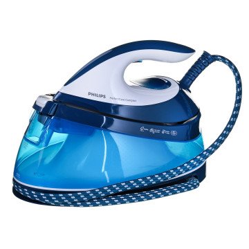 Philips GC7840/20 steam ironing station 2400 W 1.5 L SteamGlide soleplate Blue, White Philips GC7840/20 steam ironing station 2400 W 1.5 L SteamGlide soleplate Blue, White