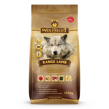 WOLFSBLUT Range Lamb Lamb with rice - dry dog food - 12,5kg WOLFSBLUT Range Lamb Lamb with rice - dry dog food - 12,5kg