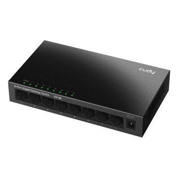 Cudy GS108 network switch Unmanaged Gigabit Ethernet (10/100/1000) Black