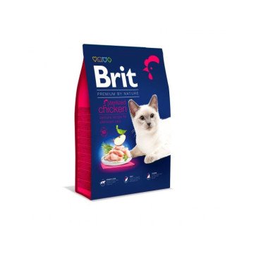 BRIT PREMIUM BY NATURE STERILIZED Dry cat food Chicken 1,5 kg BRIT PREMIUM BY NATURE STERILIZED Dry cat food Chicken 1,5 kg