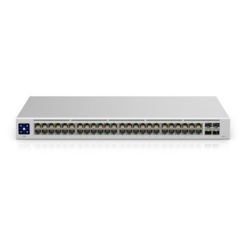 Ubiquiti UniFi USW-48 network switch Managed L2 Gigabit Ethernet (10/100/1000) Silver Ubiquiti UniFi USW-48 network switch Managed L2 Gigabit Ethernet (10/100/1000) Silver