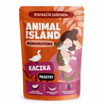 ANIMAL ISLAND Mono Duck - wet cat food - 100g ANIMAL ISLAND Mono Duck - wet cat food - 100g