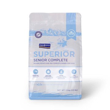 FISH4DOGS Superior Senior S Salmon - dry dog food - 1,5kg FISH4DOGS Superior Senior S Salmon - dry dog food - 1,5kg