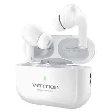 Vention Echo Lite E11 Headset True Wireless Stereo (TWS) Open-ear Calls/Music USB Type-C Bluetooth White Vention Echo Lite E11 Headset True Wireless Stereo (TWS) Open-ear Calls/Music USB Type-C Bluetooth White