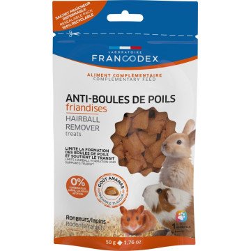FRANCODEX Anti-Hooking Treats - Rabbit treat - 50g FRANCODEX Anti-Hooking Treats - Rabbit treat - 50g