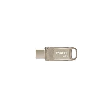 Patriot Memory Tab T560 128GB USB flash drive Dual USB 120MB/s (PS128GT560DS5D) Silver