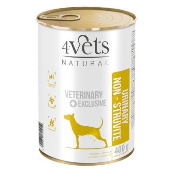 4VETS Natural Urinary No Struvit Dog - wet dog food - 400 g 4VETS Natural Urinary No Struvit Dog - wet dog food - 400 g