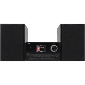 JVC UX-E225B Mini hi-fi system Black
