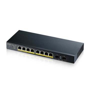 Zyxel GS1900-10HP Managed L2 Gigabit Ethernet (10/100/1000) Power over Ethernet (PoE) Black Zyxel GS1900-10HP Managed L2 Gigabit Ethernet (10/100/1000) Power over Ethernet (PoE) Black