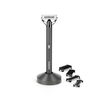 BaByliss Super-X Metal OT996E beard trimmer Battery 5 5 mm Wet & Dry Silver