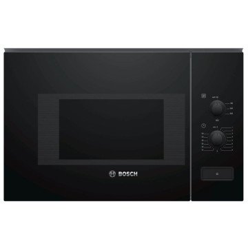 Bosch Serie 4 BFL520MB0 microwave Black Solo microwave Built-in 20 L 800 W Bosch Serie 4 BFL520MB0 microwave Black Solo microwave Built-in 20 L 800 W