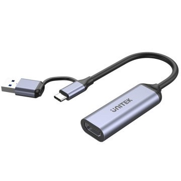 Video grabber Unitek USB-C/A, 4K HDMI 1.4b Video grabber Unitek USB-C/A, 4K HDMI 1.4b