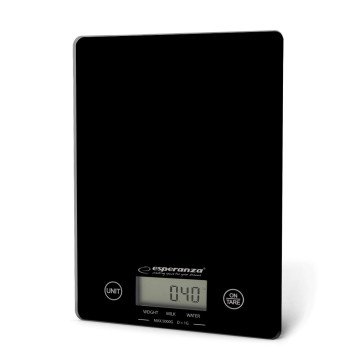 Esperanza EKS002K Electronic kitchen scale Black Tabletop Rectangle Esperanza EKS002K Electronic kitchen scale Black Tabletop Rectangle