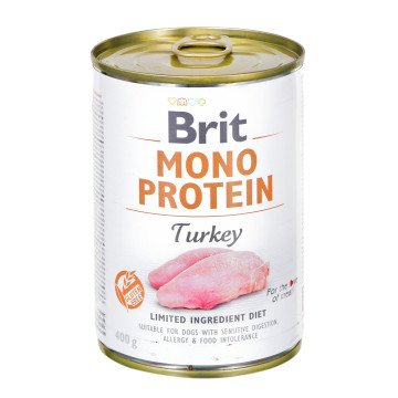 BRIT Mono Protein Turkey - Wet dog food - 400 g BRIT Mono Protein Turkey - Wet dog food - 400 g