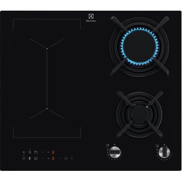 Induction-gas hob ELECTROLUX KDI641723K 800 Mixed 60 cm Black