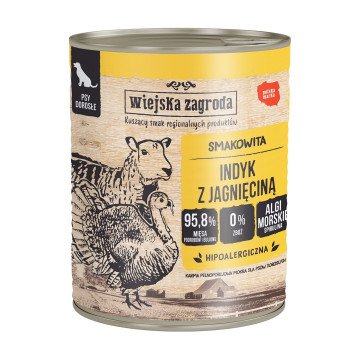 Wiejska Zagroda Turkey with lamb 800g