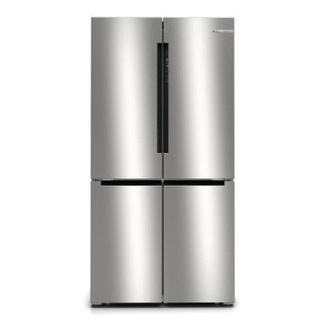 Bosch Serie 4 KFN96VPEA side-by-side refrigerator Freestanding 605 L E Stainless steel Bosch Serie 4 KFN96VPEA side-by-side refrigerator Freestanding 605 L E Stainless steel