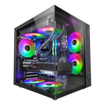 Mars Gaming MCV-ONE Midi Tower Black Mars Gaming MCV-ONE Midi Tower Black