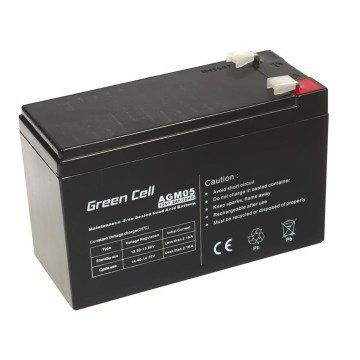 Green Cell AGM05 UPS battery Sealed Lead Acid (VRLA) 12 V 7.2 Ah Green Cell AGM05 UPS battery Sealed Lead Acid (VRLA) 12 V 7.2 Ah