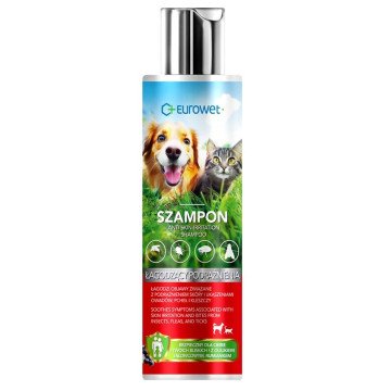 EUROWET Skin irritation - shampoo for dogs and cats - 200ml