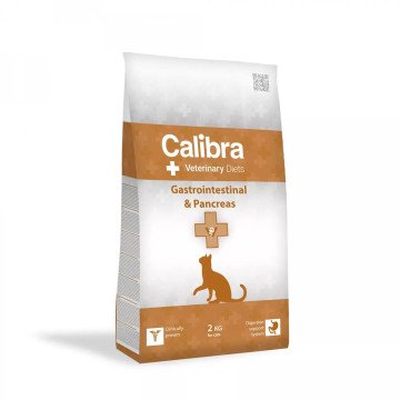 CALIBRA Veterinary Diets Cat Gastrointestinal & Pancreas - dry cat food - 2kg CALIBRA Veterinary Diets Cat Gastrointestinal & Pancreas - dry cat food - 2kg