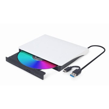 Gembird DVD-USB-031-BW External USB DVD drive, black-white Gembird DVD-USB-031-BW External USB DVD drive, black-white