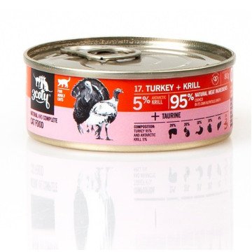 3COTY Turkey with krill - wet cat food - 80g