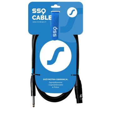 SSQ Cable XZJM1 - Jack mono - XLR female cable, 1 metre SSQ Cable XZJM1 - Jack mono - XLR female cable, 1 metre