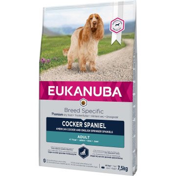 EUKANUBA Breed Specific Cocker Spaniel Adult - dry dog food - 7,5kg EUKANUBA Breed Specific Cocker Spaniel Adult - dry dog food - 7,5kg