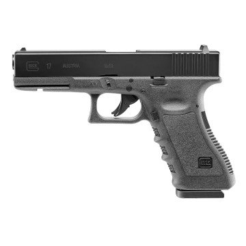 GLOCK 17 4.5 BB/Diabolo 4x8-shot air pistol. BlowBack CO2