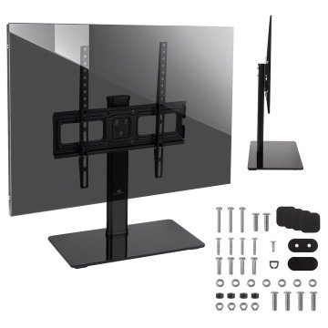 Maclean MC-450 Universal TV Stand for TV Cabinet max. 40kg, max. VESA 400x400 32-65 Maclean MC-450 Universal TV Stand for TV Cabinet max. 40kg, max. VESA 400x400 32-65