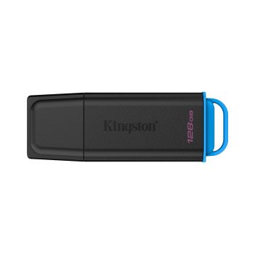 Kingston Technology DataTraveler 128GB Portable USB 3.2 Gen 1 Exodia Black/Blue