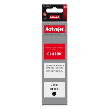 Activejet AC-G41Bk Ink Bottle (Replacement Canon GI-41BK 4528C001; Supreme; 135 ml; Black)