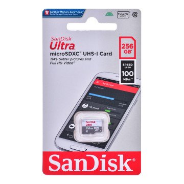 SanDisk Ultra 256 GB MicroSDXC UHS-I Class 10 SanDisk Ultra 256 GB MicroSDXC UHS-I Class 10