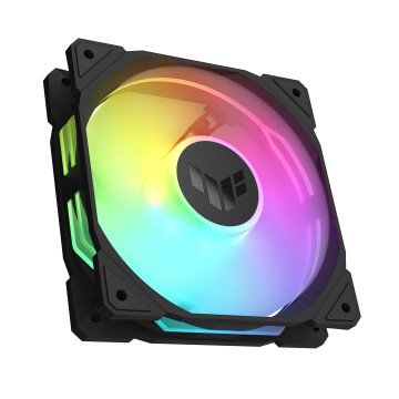 ASUS TUF Gaming TR120 ARGB Reverse Fan Black