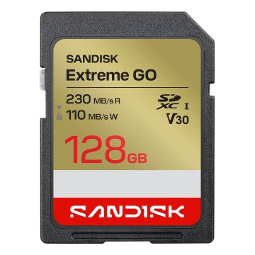 SanDisk Extreme GO 128 GB SDXC UHS-I SanDisk Extreme GO 128 GB SDXC UHS-I
