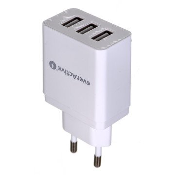 USB wall charger everActive SC-300 3xUSB 3.4A