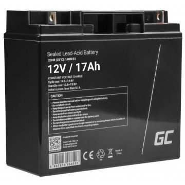 Green Cell AGM51 vehicle battery Sealed Lead Acid (VRLA) 17 Ah 12 V Green Cell AGM51 vehicle battery Sealed Lead Acid (VRLA) 17 Ah 12 V
