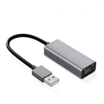 IBox IAARJ Aluminum RJ45 to USB Type-A adapter 10/100/1000 Mb/s IBox IAARJ Aluminum RJ45 to USB Type-A adapter 10/100/1000 Mb/s