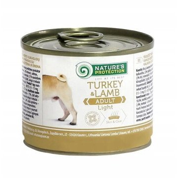 NATURE'S PROTECTION Adult Light Turkey and Lamb - wet dog food - 200 g NATURE'S PROTECTION Adult Light Turkey and Lamb - wet dog food - 200 g