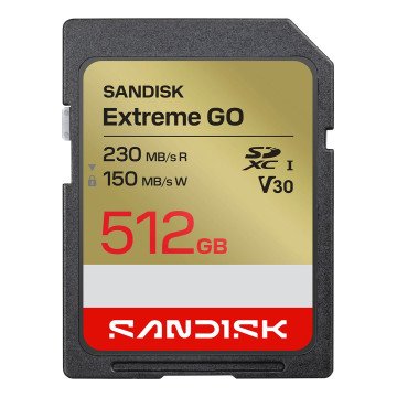 SanDisk Extreme GO 512 GB SDXC UHS-I SanDisk Extreme GO 512 GB SDXC UHS-I
