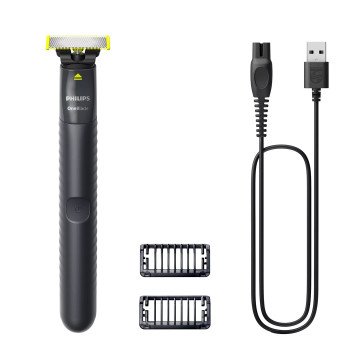 Philips Norelco OneBlade QP1424/10 men's shaver Foil shaver Trimmer Charcoal
