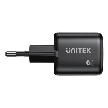 UNITEK P1129ABK01-EU mobile device charger Universal Black AC Fast charging Indoor