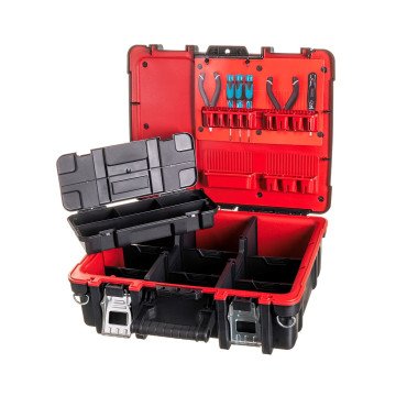 Keter 237003 equipment case Hard shell case Black, Red