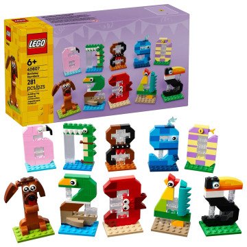 LEGO 40807 Birthday Numbers LEGO 40807 Birthday Numbers