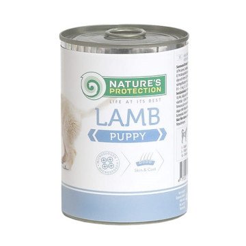 NATURE'S PROTECTION Puppy Lamb - wet food for puppies - 400 g NATURE'S PROTECTION Puppy Lamb - wet food for puppies - 400 g