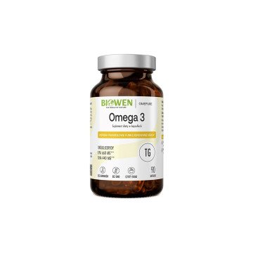 BIOWEN Omega 3 - 660 mg EPA, 440 mg DHA – food supplement for humans – 90 capsules BIOWEN Omega 3 - 660 mg EPA, 440 mg DHA – food supplement for humans – 90 capsules