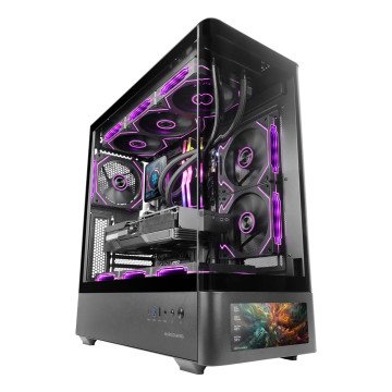 Mars Gaming MCLCDPRO computer case Midi Tower Black Mars Gaming MCLCDPRO computer case Midi Tower Black